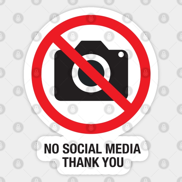 no social media Sticker by undergroundnotes